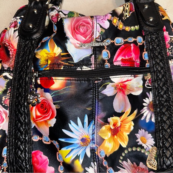 Angel Barcelo Roomy Fashion Hobo Womens Handbags Ladies Purse Satchel Shoulder - Picture 2 of 11